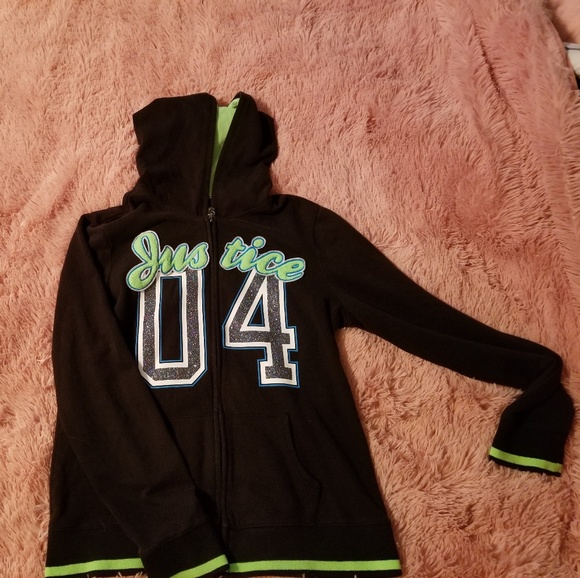 justice girls hoodie